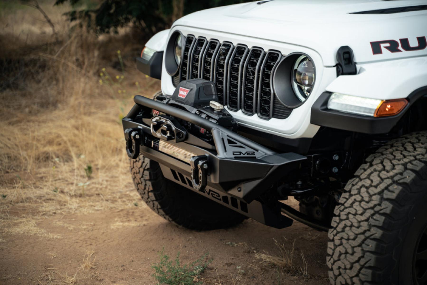 DV8 Offroad - FS-1 Series Stubby Front Bumper - Jeep Wrangler JK/JL ...