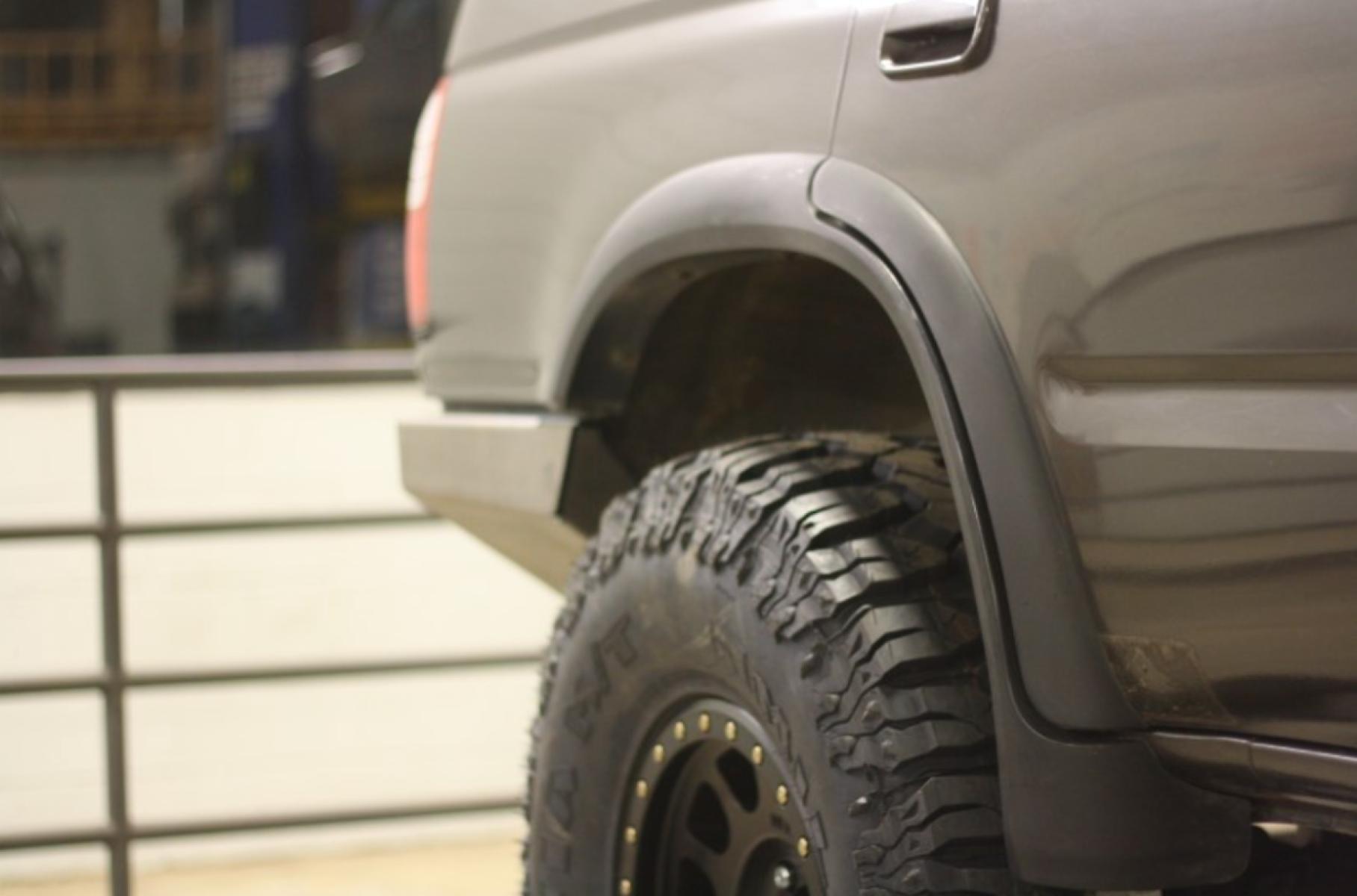 SRQ Fabrications - 1996-2002 3rd Gen 4Runner High Clearance Rear Bumper ...