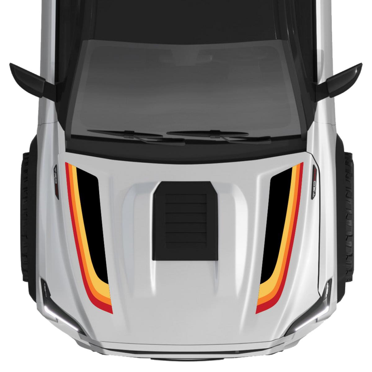 2025+ 4Runner Fury Hood Stamp (Fangs Only) | Rigzilla