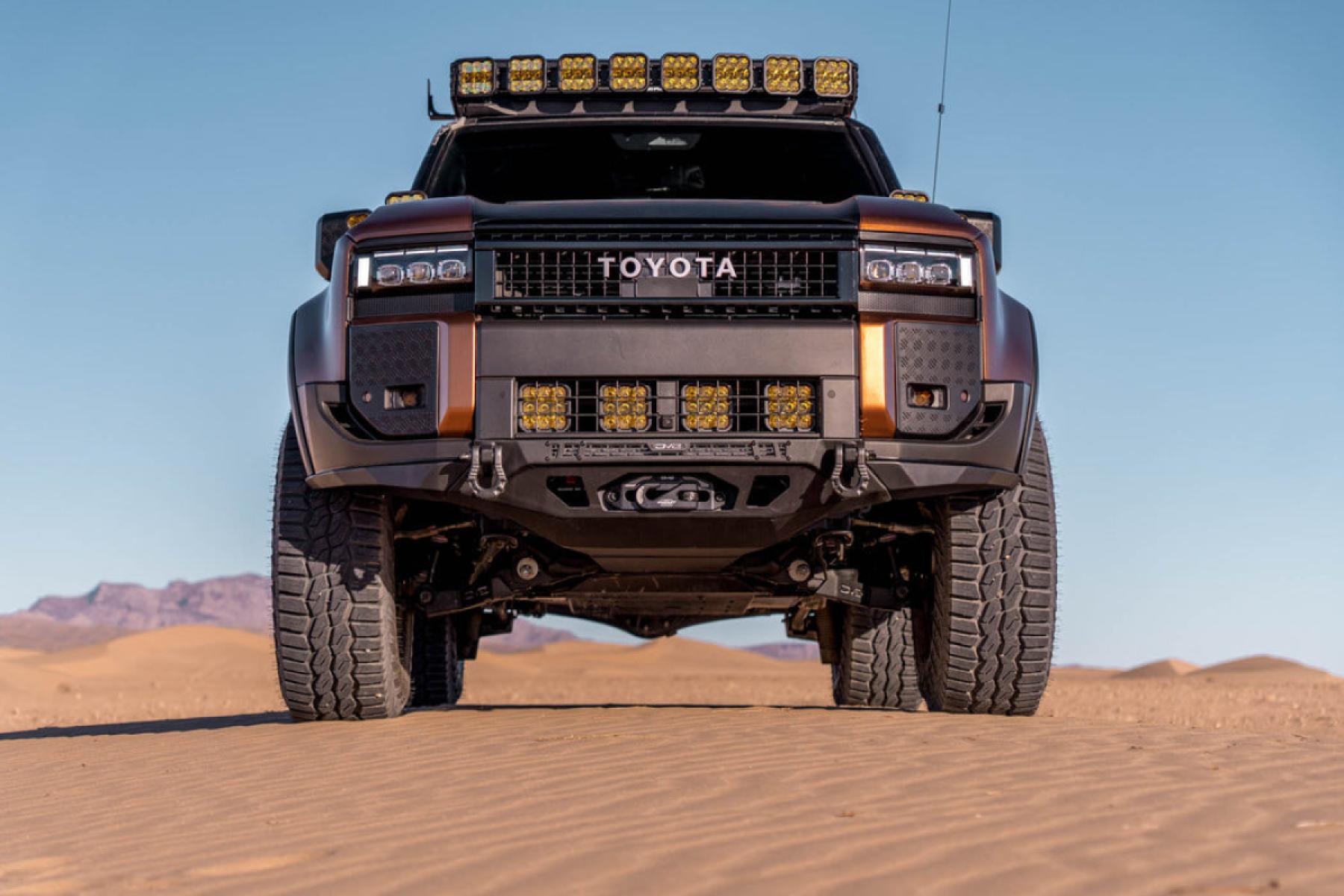 Spec Series R DV8 Offroad - Land Cruiser Spec Series Front Bumper - Toyota Land ...