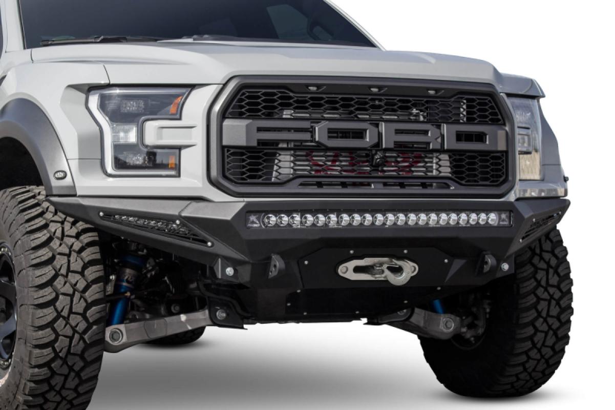 Ford Raptor Design Front Addictive Desert Designs - Stealth Fighter Winch Front Bumper - Ford ...