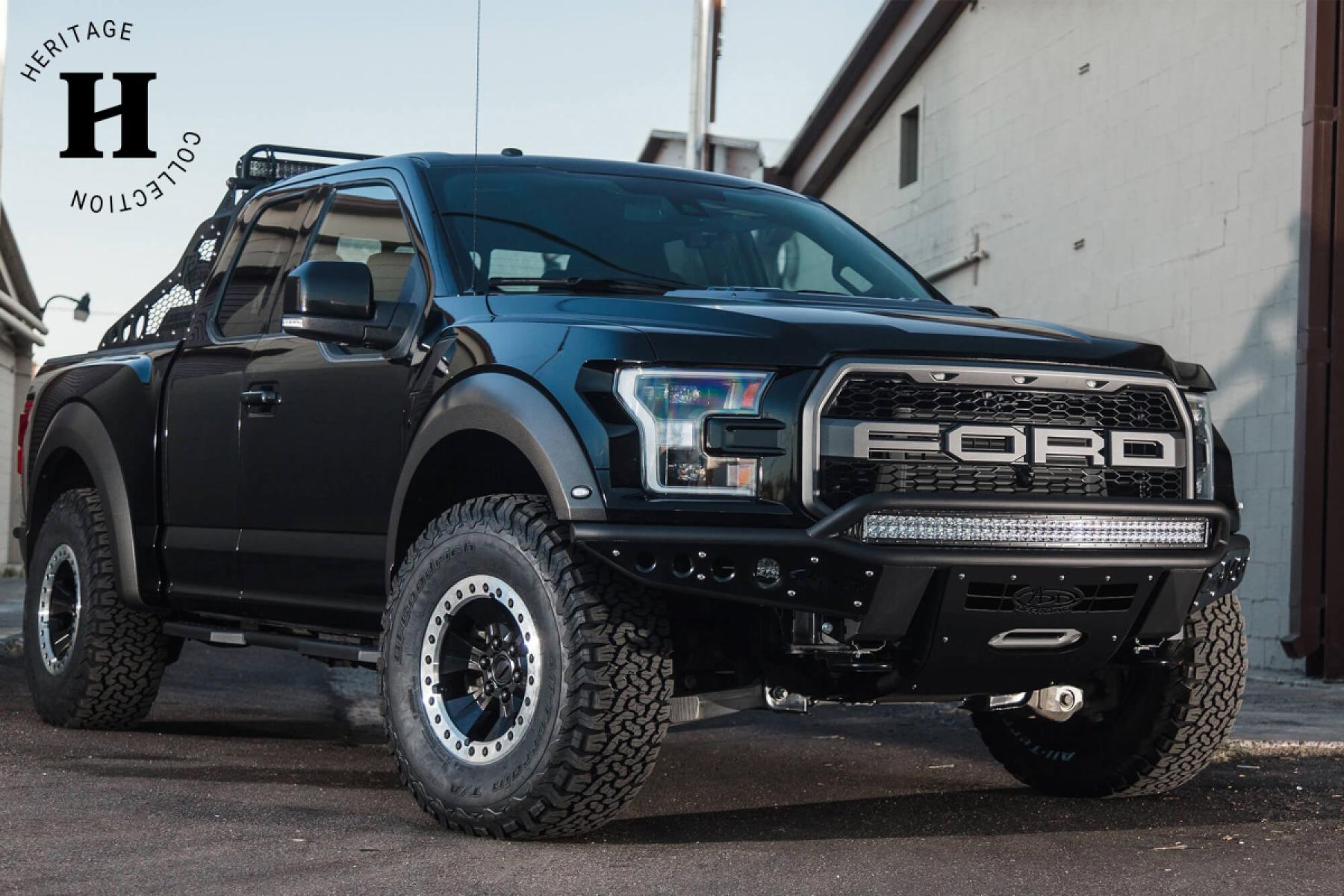 Ford Raptor R Front Bumper Addictive Desert Designs - Stealth R Front Bumper - Ford Raptor (2017 ...