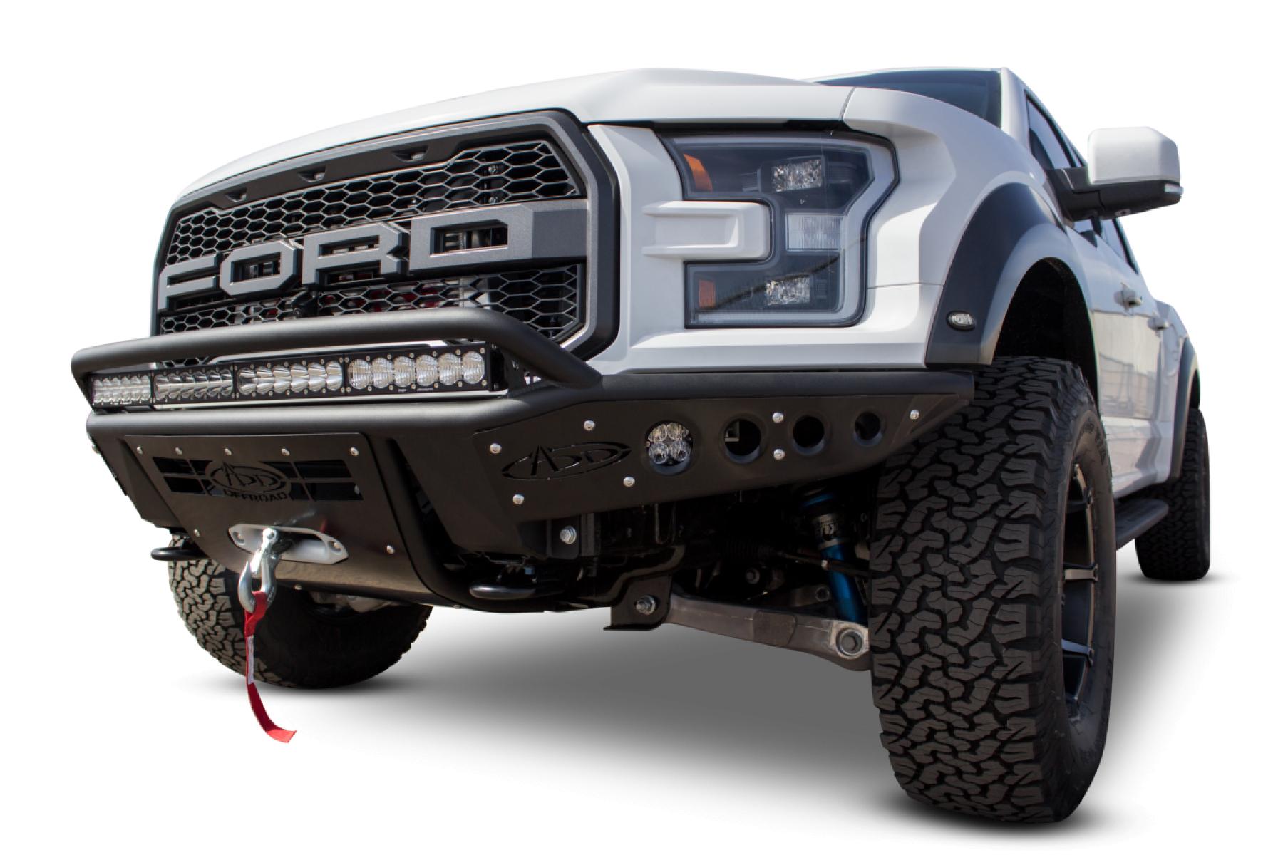 Ford Raptor R Front Bumper Addictive Desert Designs - Stealth R Front Bumper - Ford Raptor (2017 ...