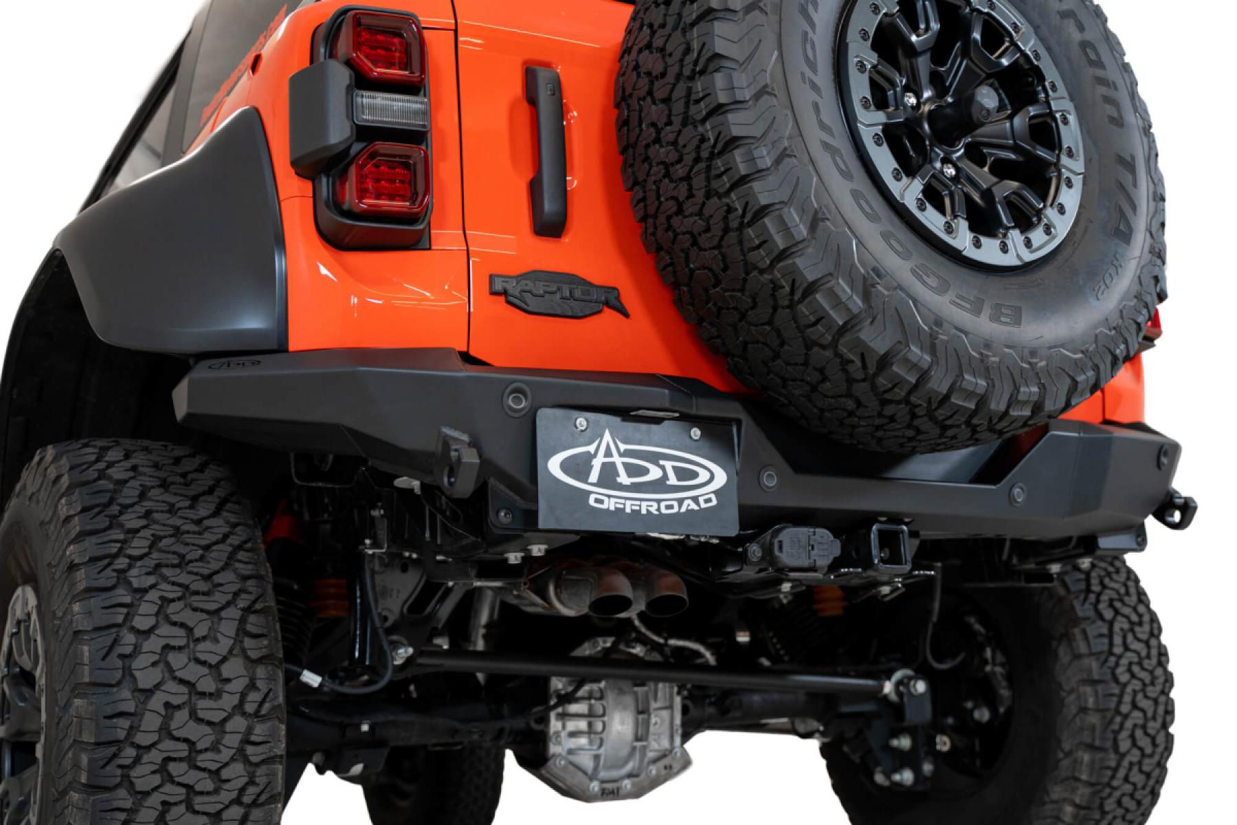 Addictive Desert Designs - Bronco Raptor Rock Fighter Rear Bumper ...