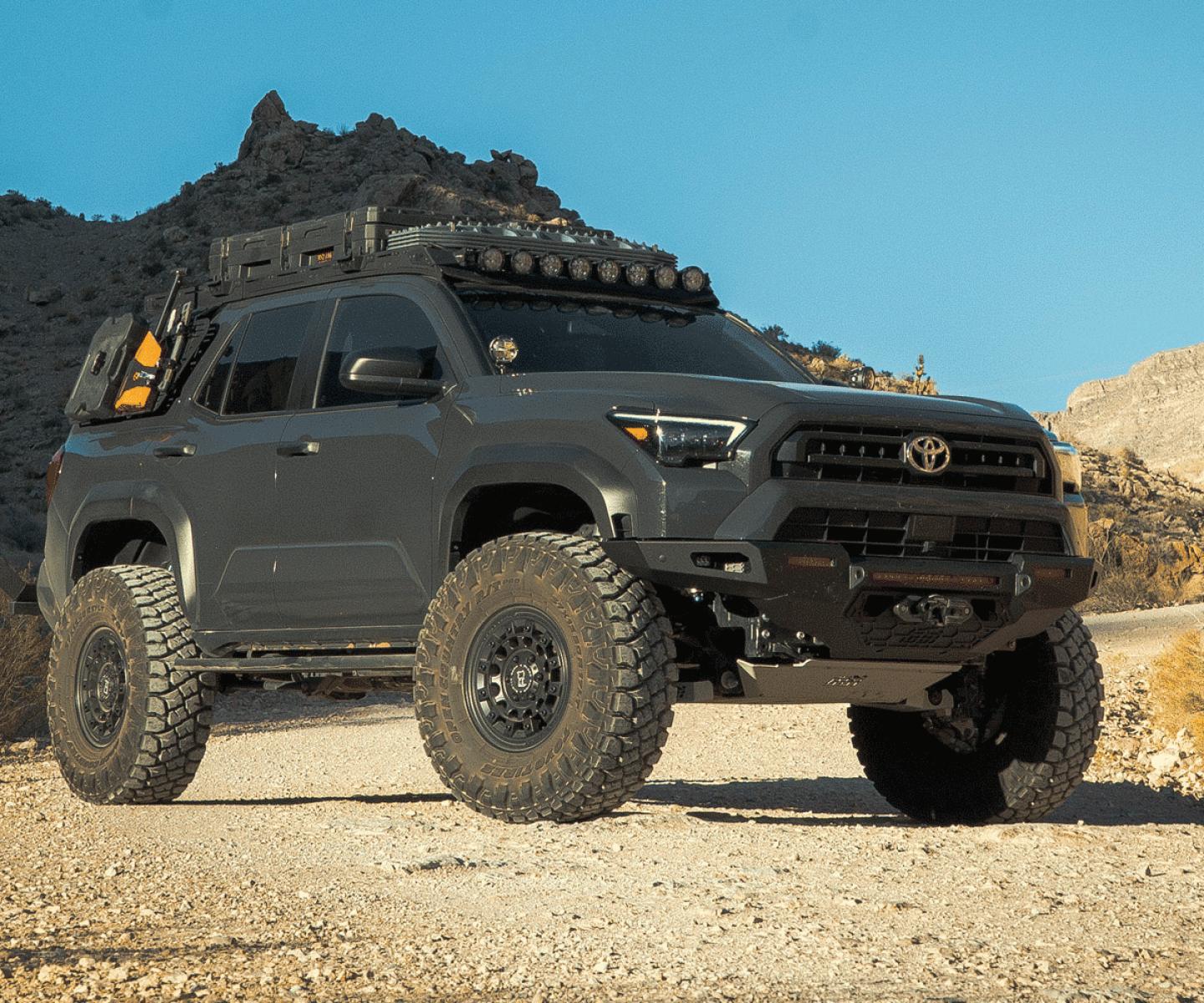 CBI Offroad - 6th Gen 4Runner Classic Full Plate Front Bumper - Toyota ...