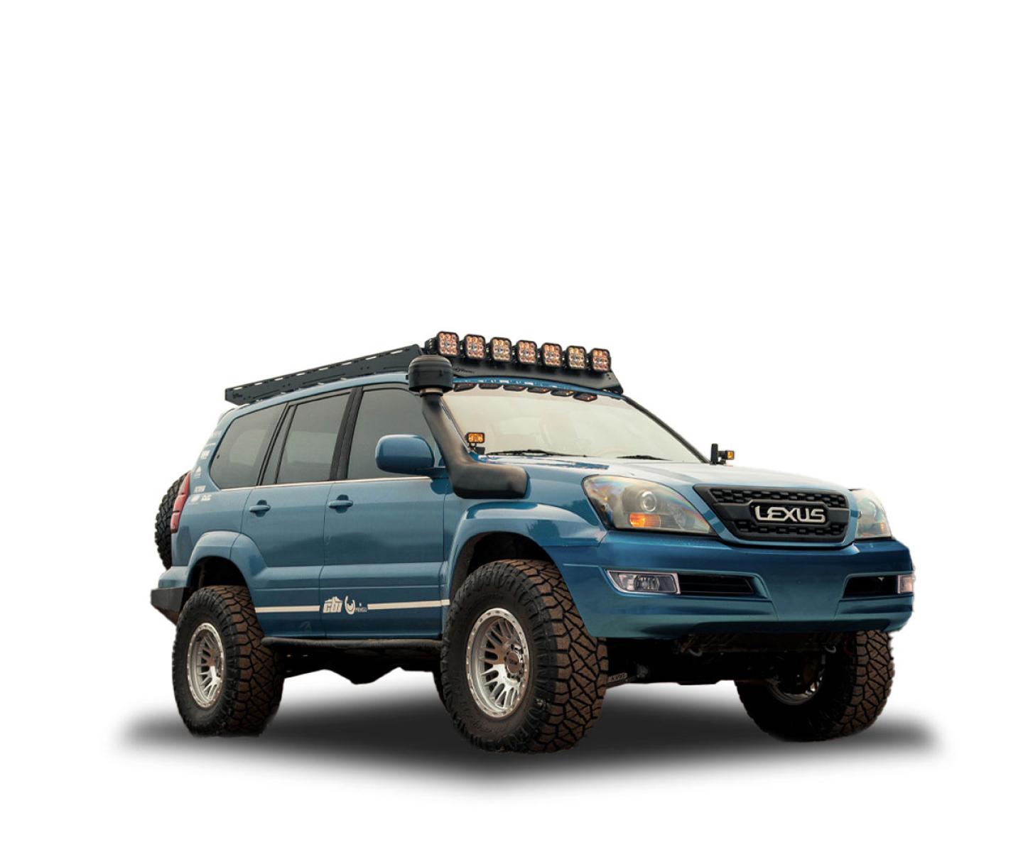 Prinsu - Lexus GX470 Prinsu Pro Roof Rack - Lexus GX470 (2003-2009 ...