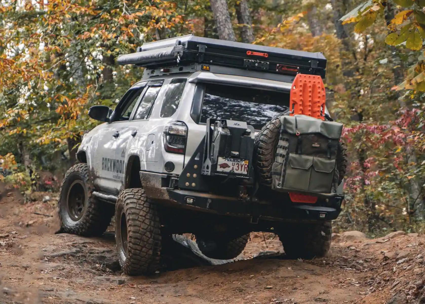 4runner Rear Swing Hi-Lite - High Clearance Dual Swing Out Rear Bumper - Toyota 4Runner ...